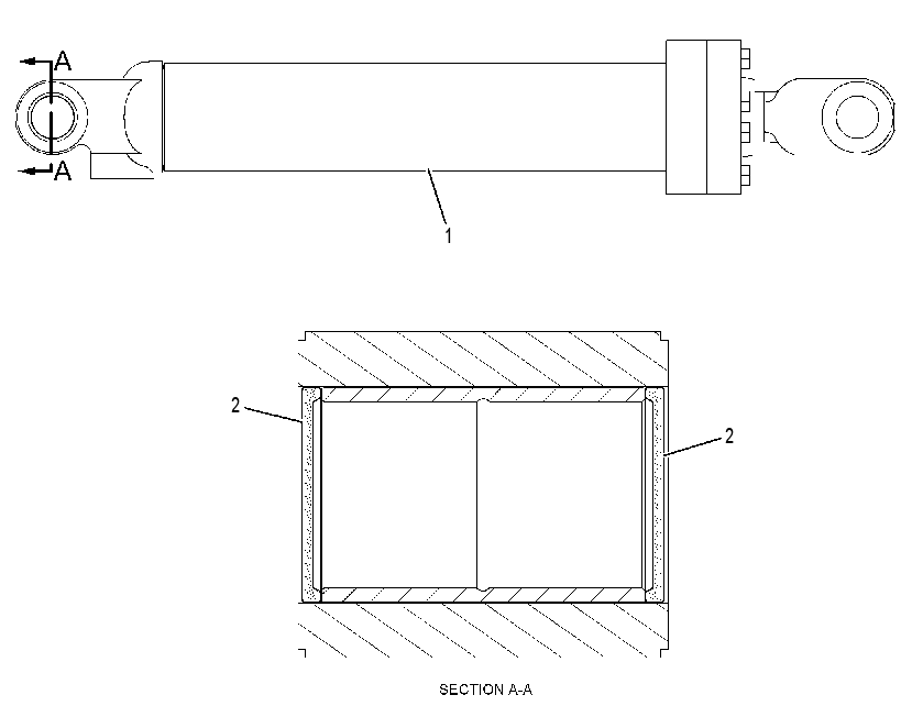 CYLINDER & SEAL GP-LIFT 2369031 CAT