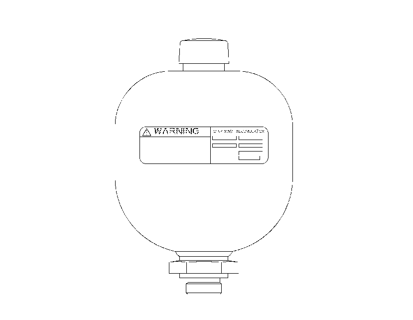 ACCUMULATOR GP-PILOT OIL 2456566 CAT
