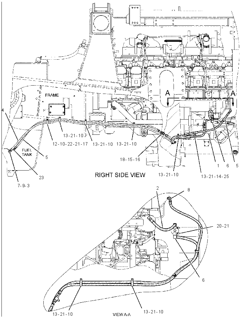 FILTER & LINES GP-PRIMARY FUEL 2301084 CAT