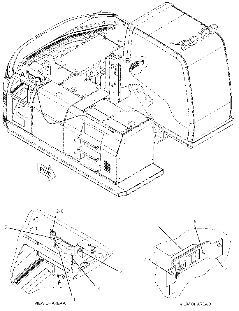 LIGHTING GP-CHASSIS 2564446 CAT