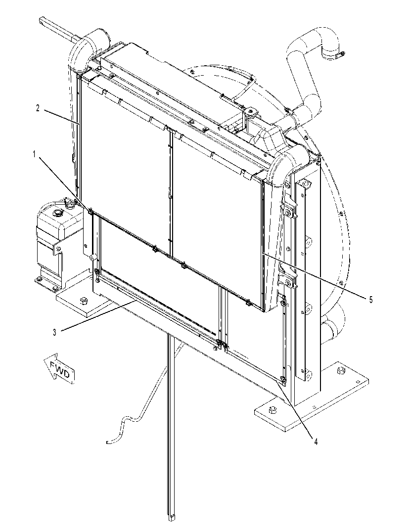 SCREEN GP-RADIATOR 2302816 CAT