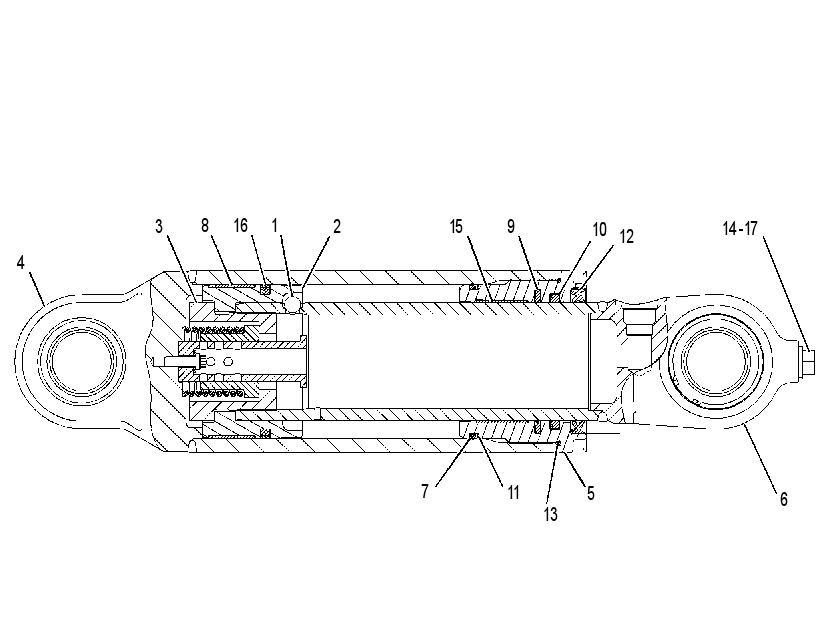 CYLINDER GP-SUSPENSION 1468928 CAT