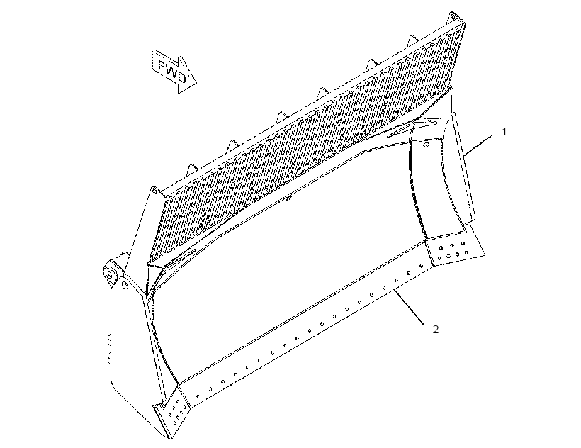 BLADE AS-SEMI-UNIVERSAL 4Z9507 CAT
