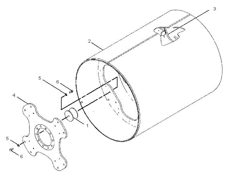 DRUM GP-COMPACTOR 2577788 CAT