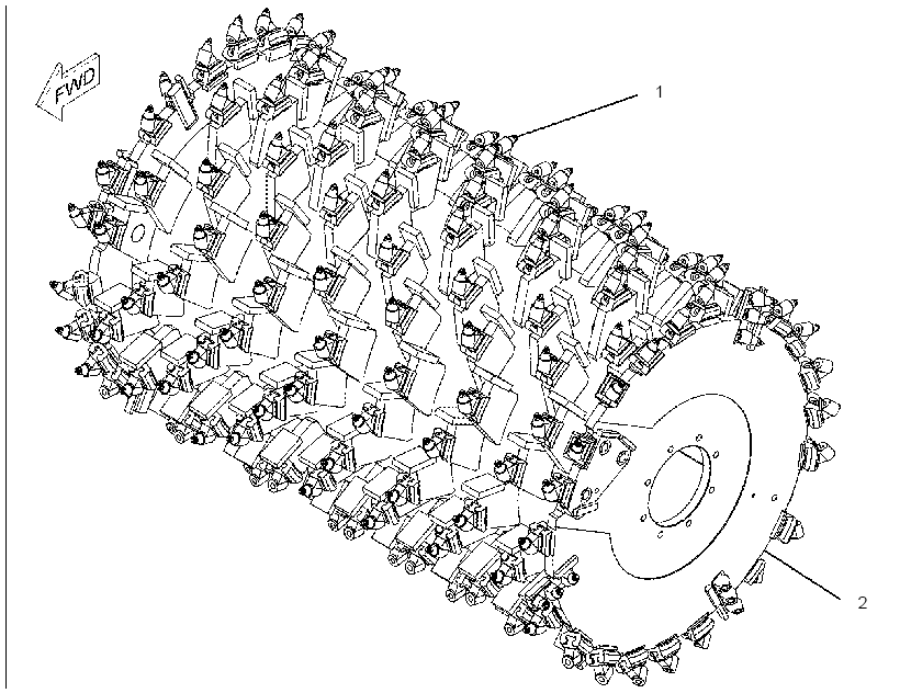ROTOR AR 2293180 CAT