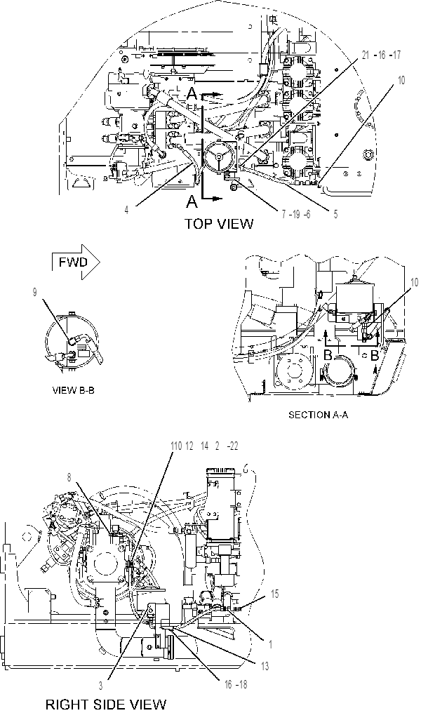 FILTER & LINES GP-HYDRAULIC 2270417 CAT