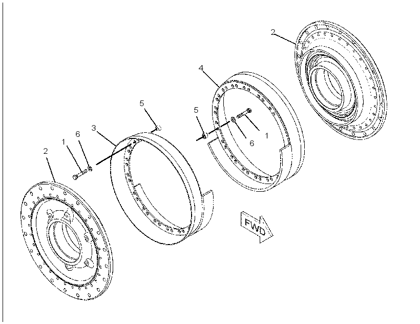 FINAL DRIVE & BRAKE GP 2420503 CAT