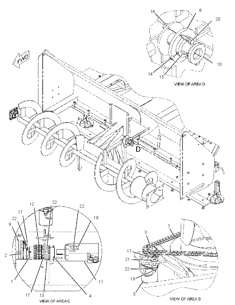 DRIVE GP-SNOWBLOWER 2614424 CAT