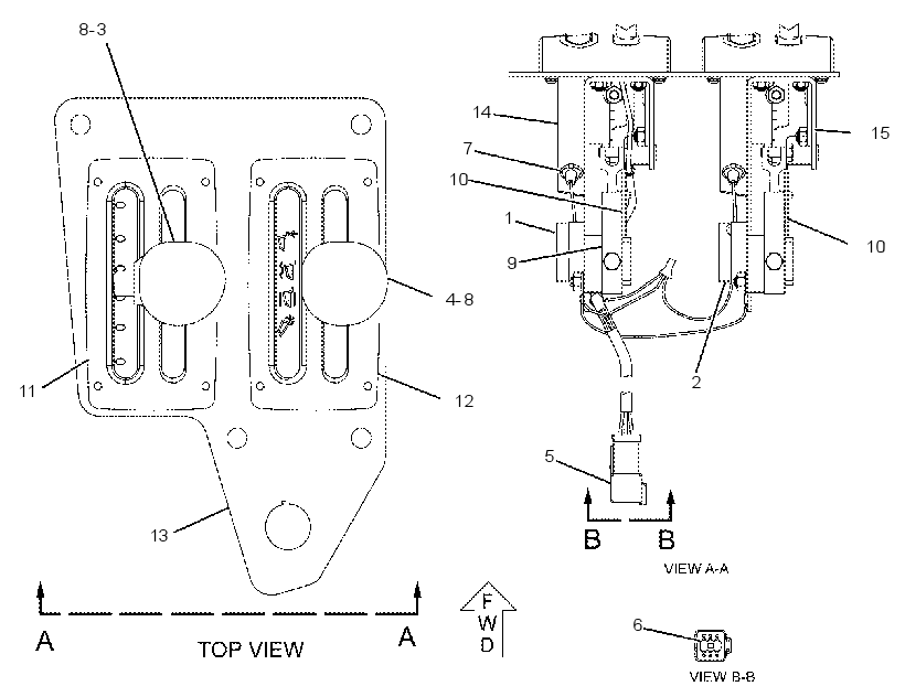 CONTROL GP-XMSN & HOIST 2323774 CAT