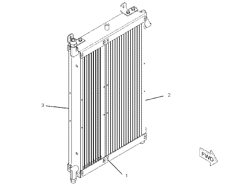 COOLER GP-HYD & XMSN OIL 2396771 CAT