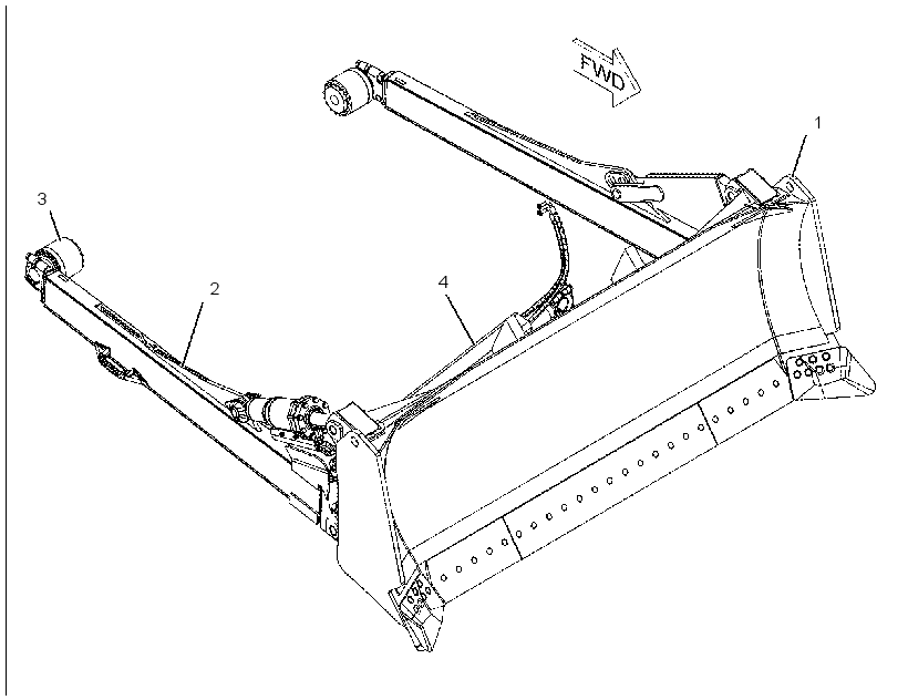 BULLDOZER AR-SEMI-UNIVERSAL 2453557 CAT