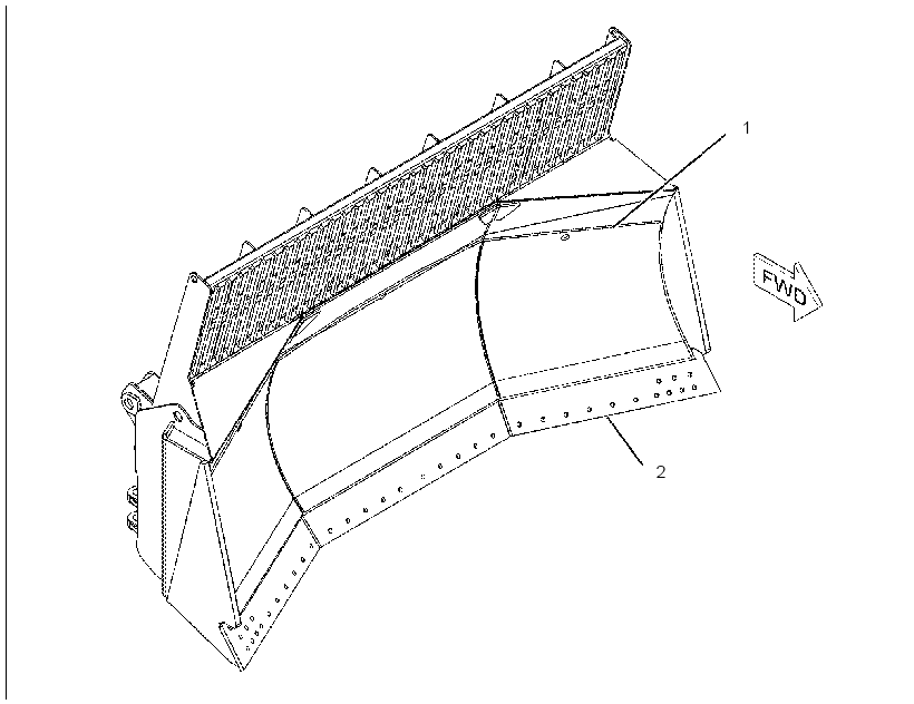BLADE AS-UNIVERSAL 2570005 CAT