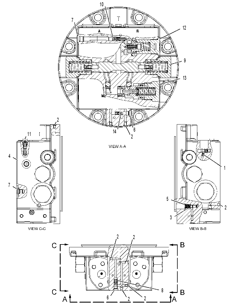 HEAD GP-MOTOR 2395682 CAT