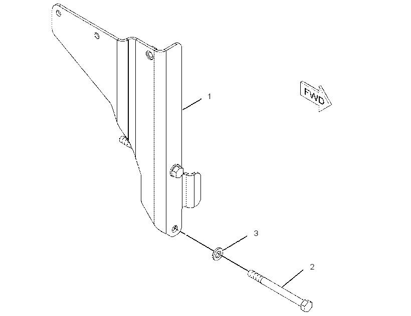 MOUNTING GP-FUMES DISPOSAL 2206377 CAT