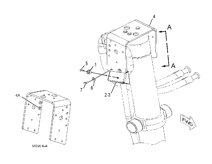 MOUNTING GP-CONNECTOR 2553632 CAT