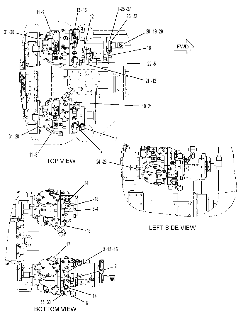 PUMP & MTG GP-AUX & PROPEL 2273883 CAT