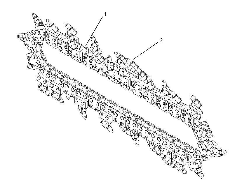 CHAIN GP-TRENCHER 2614805 CAT