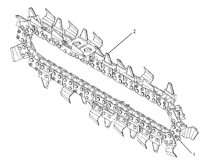 CHAIN GP-TRENCHER 2614804 CAT