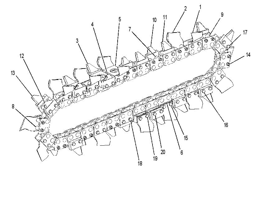 TOOTH GP-TRENCHER 2633423 CAT