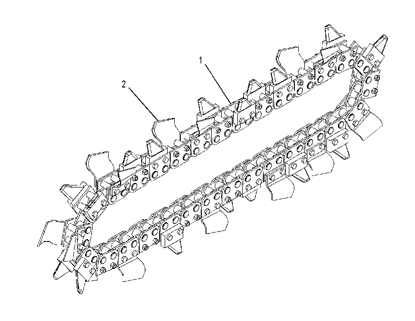 CHAIN GP-TRENCHER 2614860 CAT