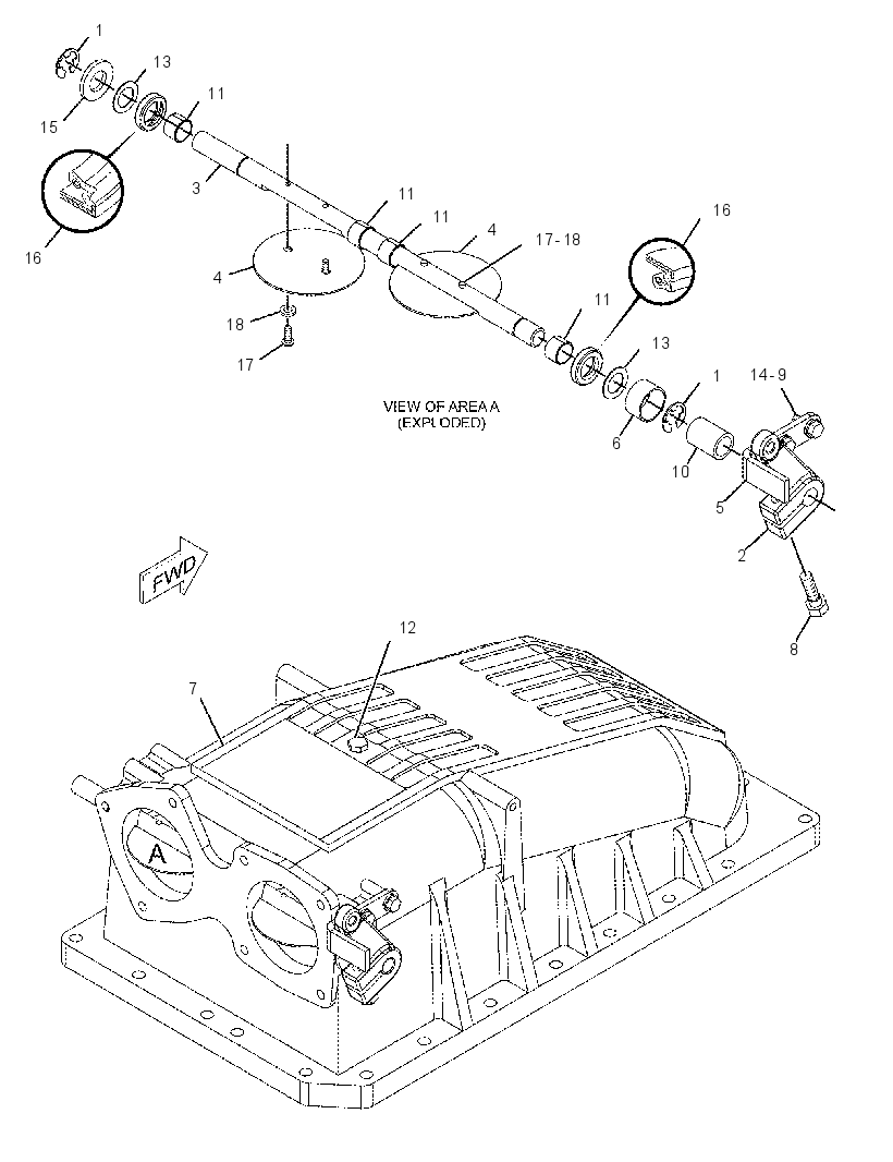 COVER GP-AFTERCOOLER 2464655 CAT