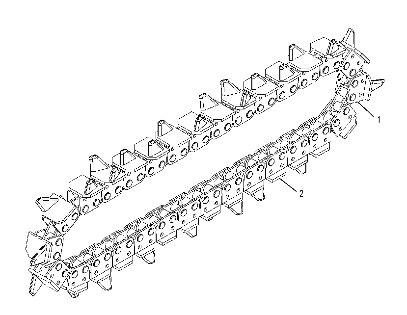 CHAIN GP-TRENCHER 2436349 CAT