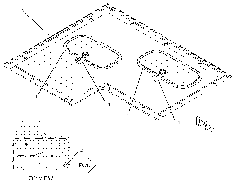 COVER GP-ELECTRONICS BAY 2619434 CAT