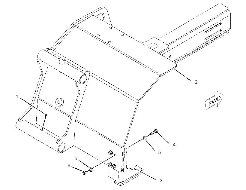 FRAME GP-CHAIN ROLLER 2538662 CAT