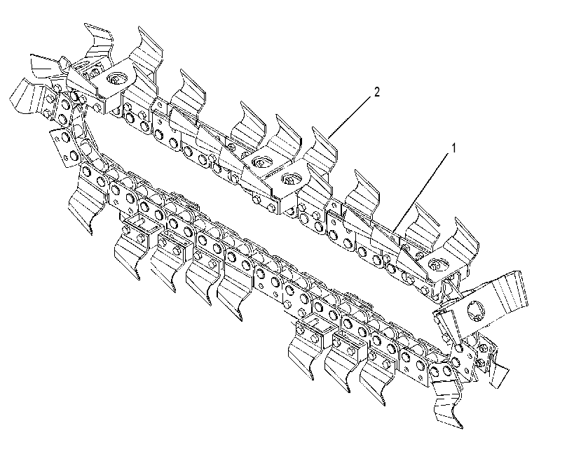 CHAIN GP-TRENCHER 2633431 CAT