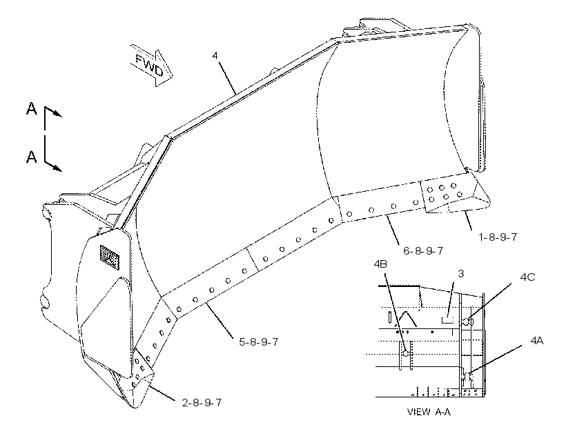 BLADE GP-UNIVERSAL 2556808 CAT