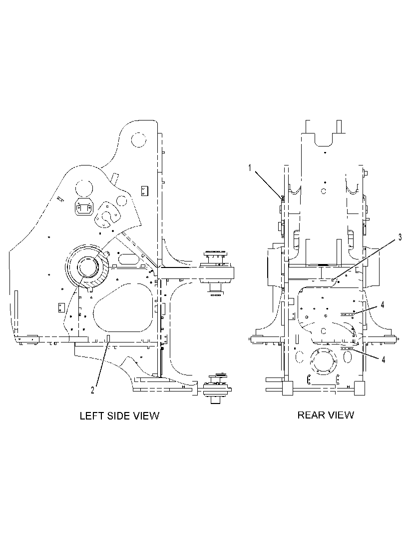 HARDWARE GP-LOADER FRAME 2244044 CAT