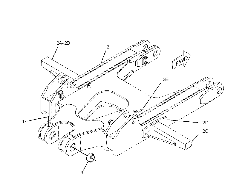 FRAME & BEARING AS 4Z9484 CAT