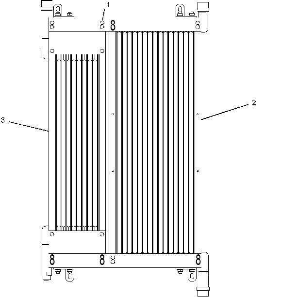 COOLER GP-HYD & XMSN OIL 2156741 CAT