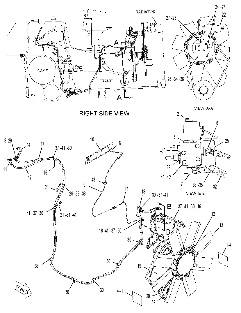 FAN AR-REVERSIBLE 1973570 CAT