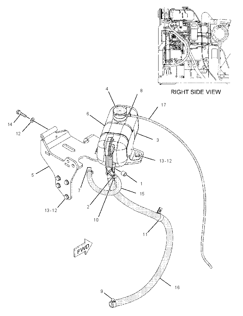 RECOVERY GP-COOLANT 2318860 CAT