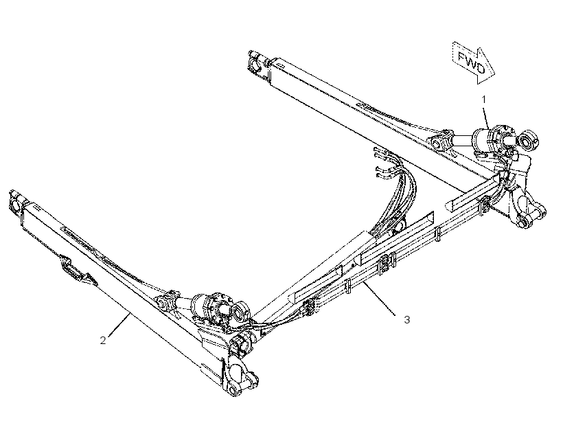 CYLINDER AR-DUAL TILT 2453558 CAT