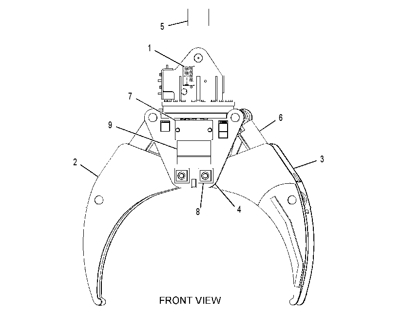 GRAPPLE AR 2192366 CAT
