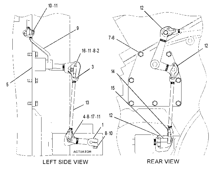 CONTROL GP-CARBURETOR 4P5251 CAT