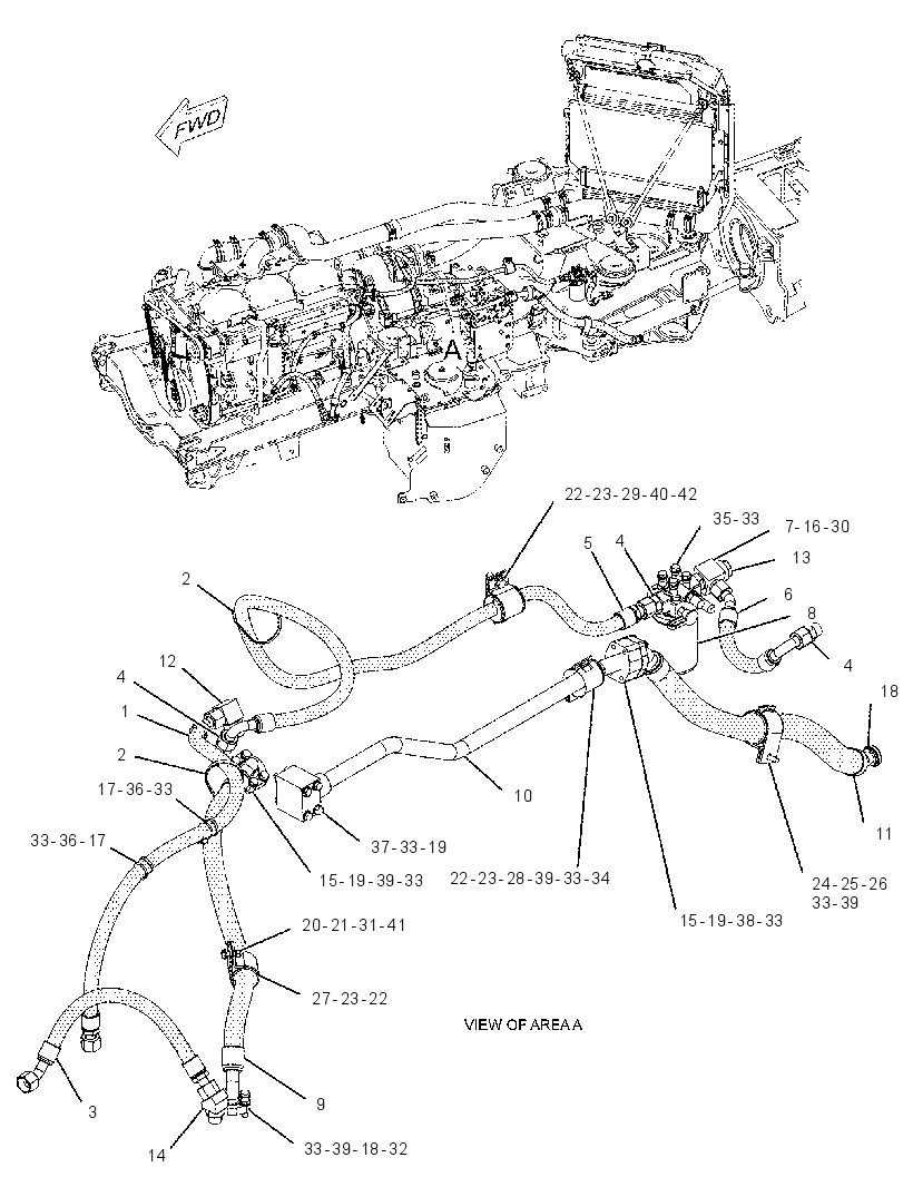 FILTER & LINES GP-POWER TRAIN 2374739 CAT