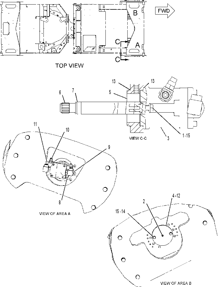 MOTOR & MTG GP-VIBRATORY 2279617 CAT