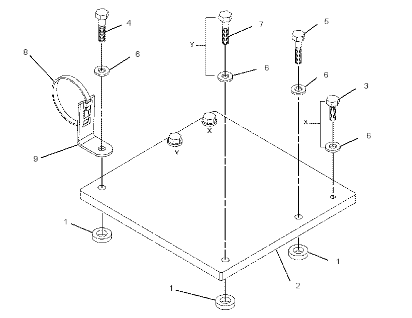MOUNTING GP-GAS PRESS MODULE 2558184 CAT