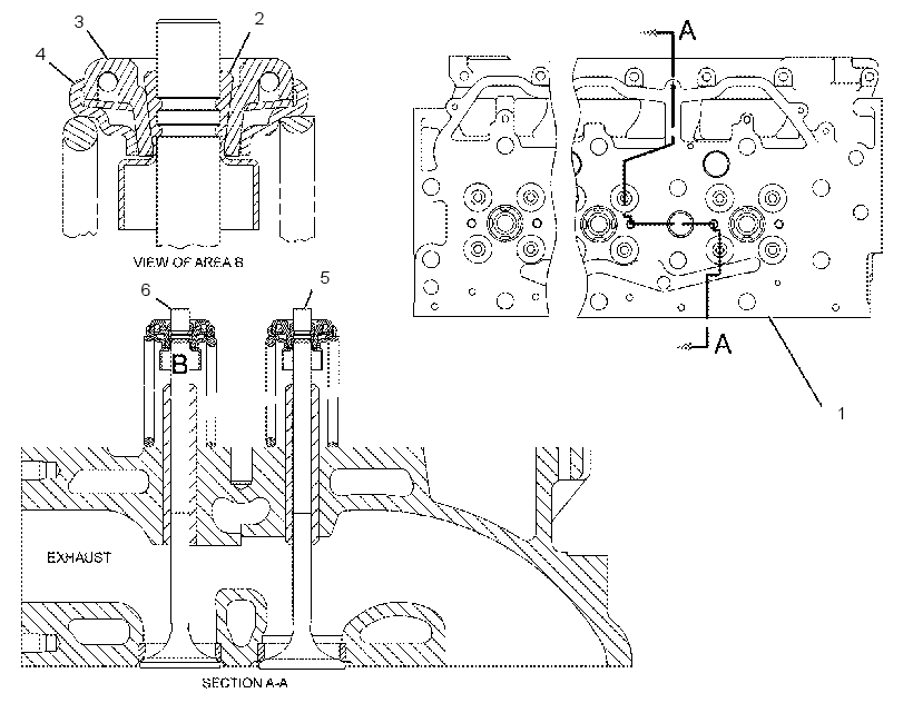 Головка блока цилиндров 2055792 CAT
