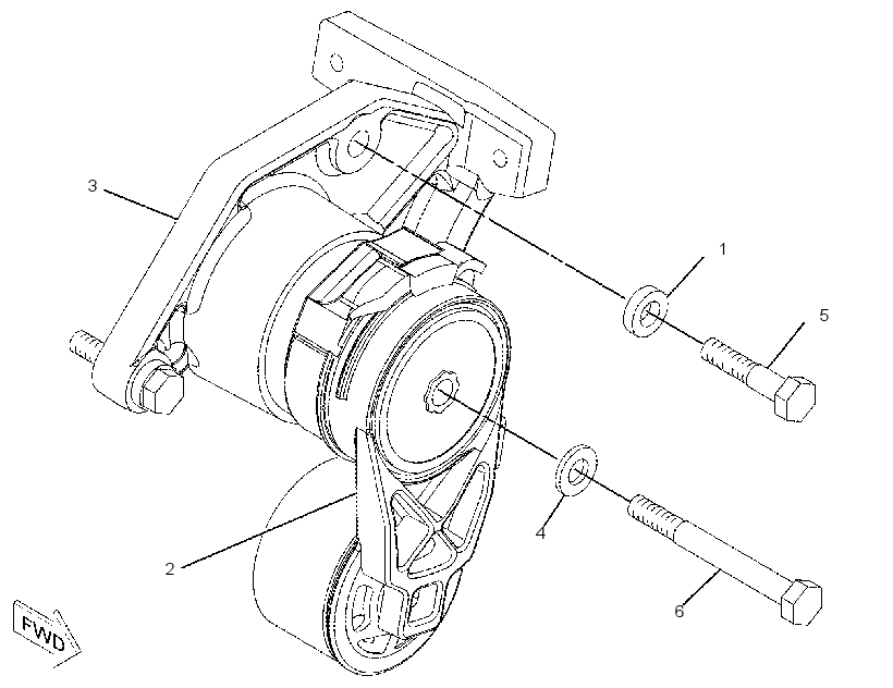 MOUNTING GP 2498742 CAT
