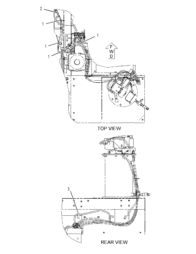 WIRING GP-AUTOLUBE CONTROL 2620558 CAT