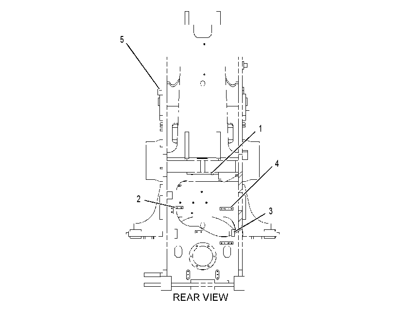 HARDWARE GP-LOADER FRAME 2592452 CAT