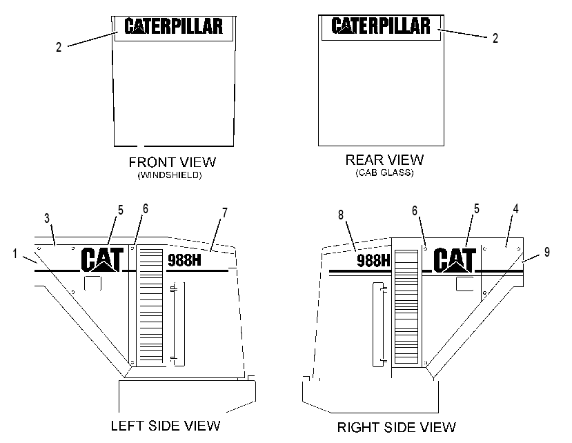 Плёнка 2529667 CAT