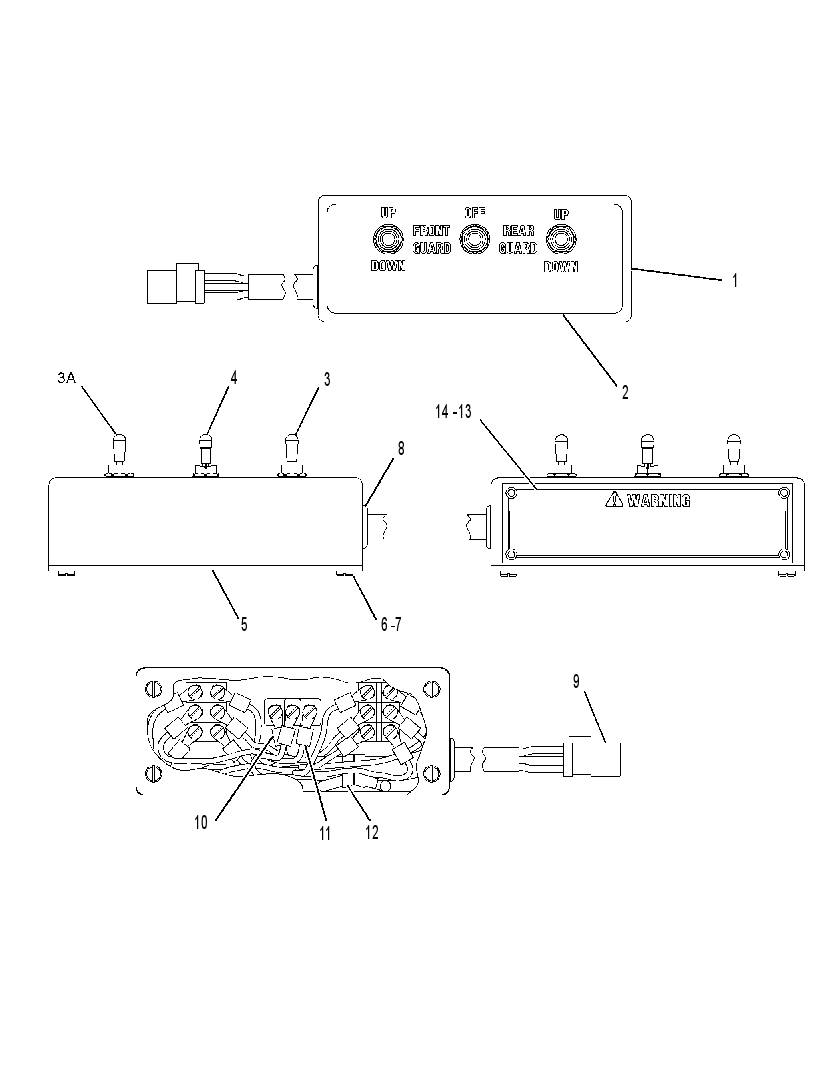CONTROL GP-SWITCH 1128117 CAT