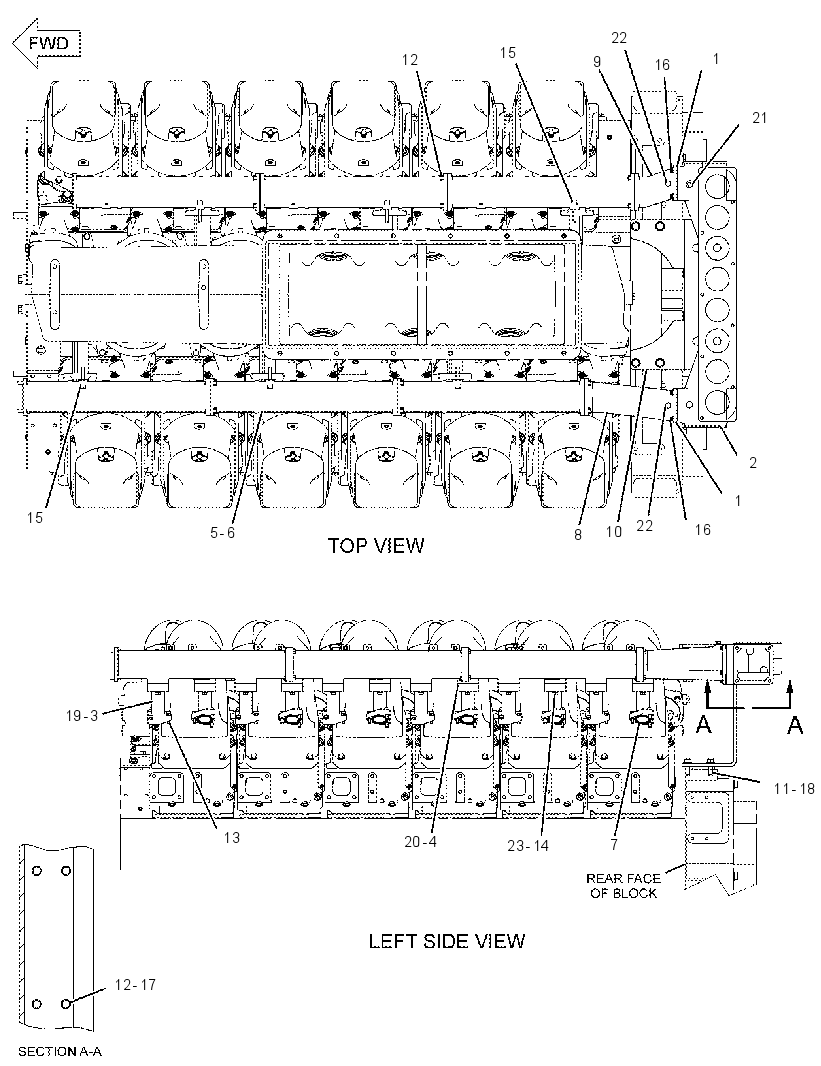 MANIFOLD GP-WATER 2413305 CAT