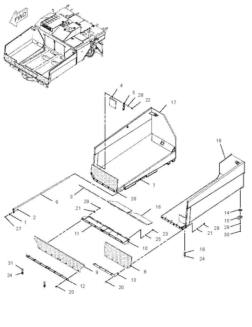 HOPPER GP 2305042 CAT
