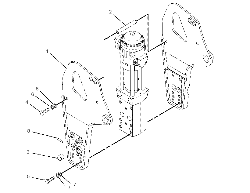 PLATE GP-HAMMER 1946506 CAT
